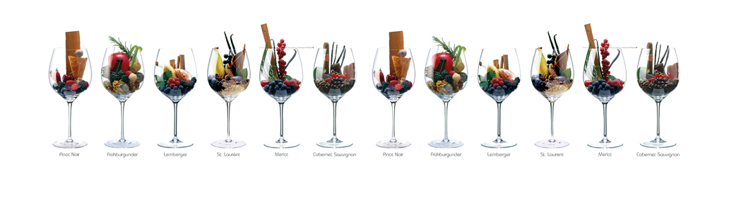 Weinaromenbilder Faber