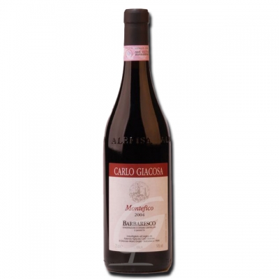 2004 Barbaresco Montefico Carlo Giacosa Piemont Italien