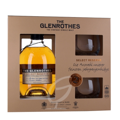 Glenrothes Selected Reserve Whisky inkl. 2 Gl�ser