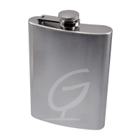 Flachmann gro 225ml, Edelstahl gebrstet