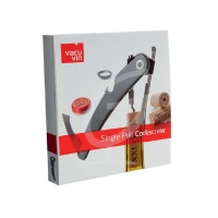 Waiter´s Friends Single Pull Corkscrew Black VacuVin