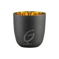 Teelicht in Geschenkrhre Glashtte Eisch