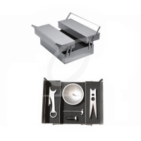 Wein- Metallbox im Werkzeugkasten Design mit Weinzubeh�r
